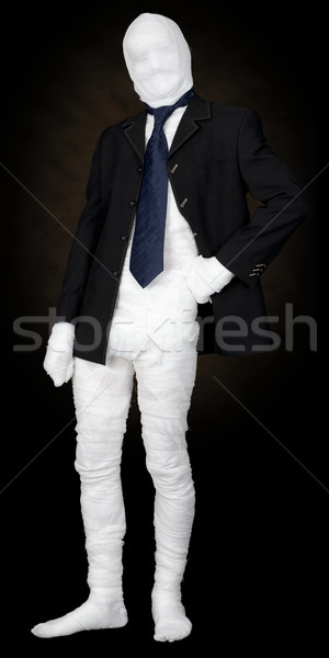Mummy in jacket and tie Stock photo © pzaxe