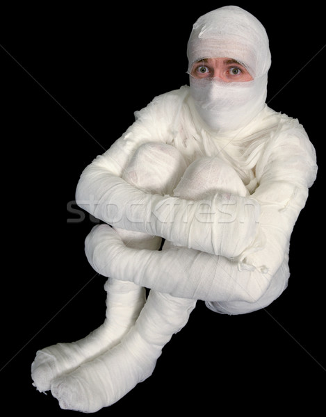 Boy in bandage  Stock photo © pzaxe