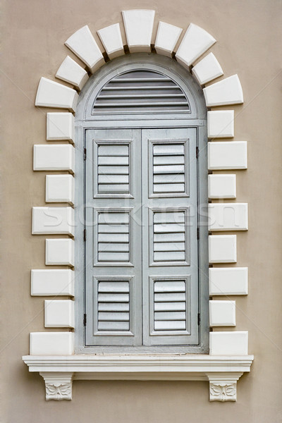 Architectural element - Renaissance style window Stock photo © pzaxe