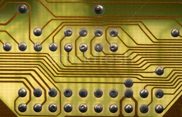 Circuitboard background in hi-tech style Stock photo © pzaxe