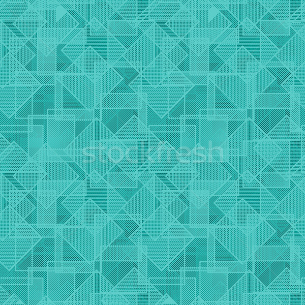 Vector texture - randomly repeated squares Stock photo © pzaxe