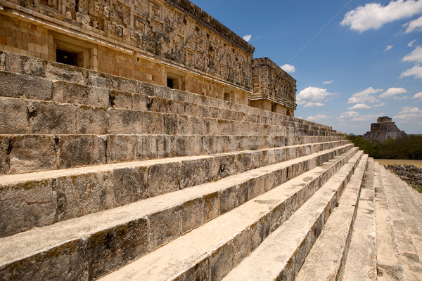 governors palace in Uxmal Stock photo © Quasarphoto