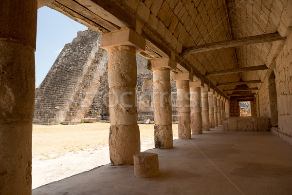 Antigua pasaje piedra ciudad culto tropicales Foto stock © Quasarphoto