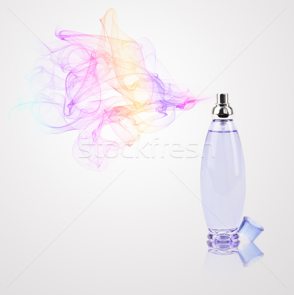 Parfüm Flasche Duft farbenreich Glas Stock foto © ra2studio