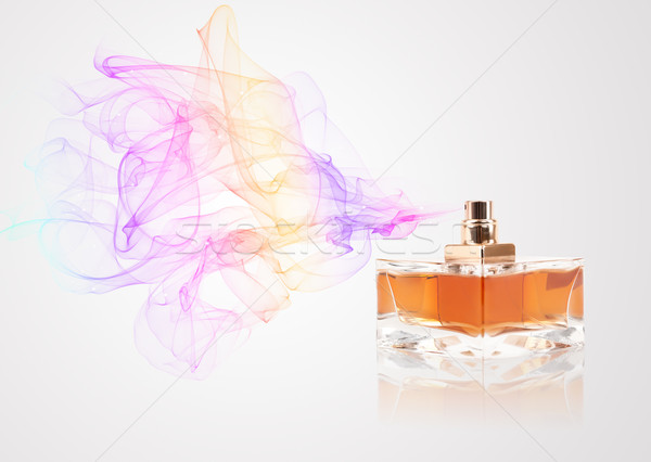 Perfume garrafa colorido vidro Foto stock © ra2studio
