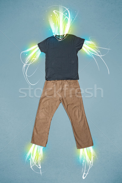 Energie balk toevallig kleding licht business Stockfoto © ra2studio