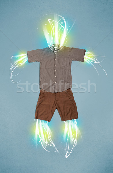 Energie balk toevallig kleding licht business Stockfoto © ra2studio