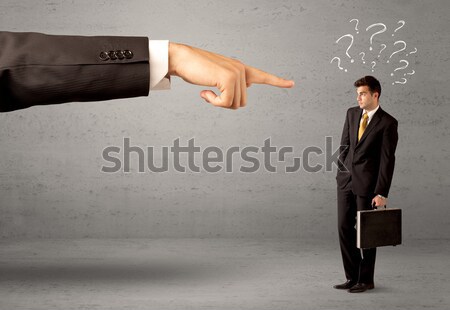 Ruthless business handshake Stock photo © ra2studio