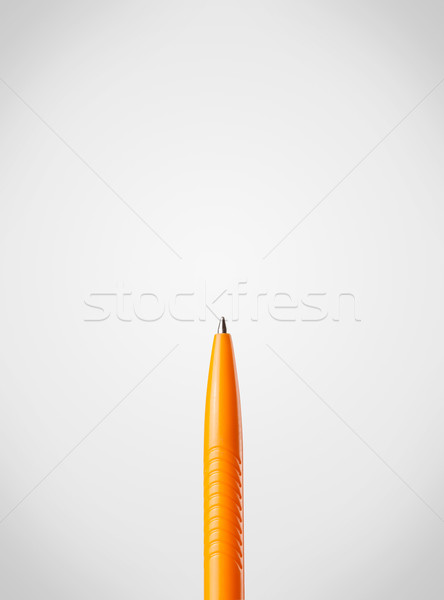 Stock photo: Pen with copy space