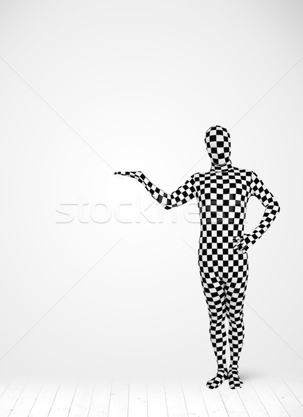 анонимный человека продукт костюм Сток-фото © ra2studio