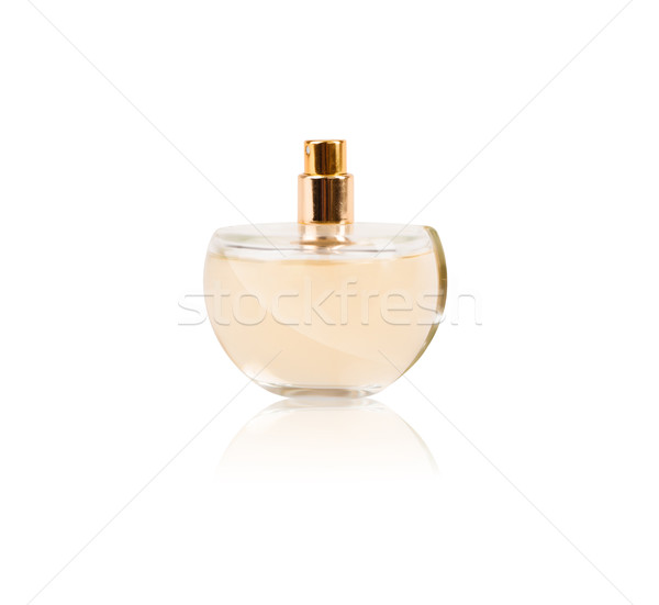 Foto stock: Perfume · hermosa · botella · aislado · regalo · femenino