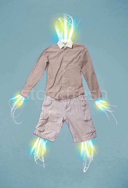 Energie balk toevallig kleding licht business Stockfoto © ra2studio