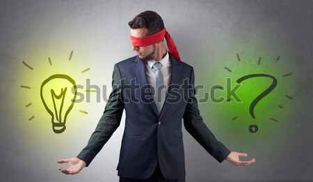 Ruthless business handshake Stock photo © ra2studio