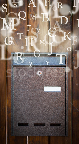 Mail box with letters comming out Stock photo © ra2studio
