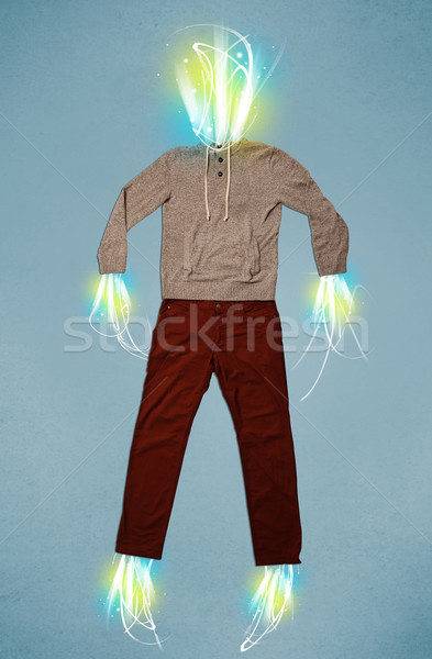 Energie balk toevallig kleding licht business Stockfoto © ra2studio