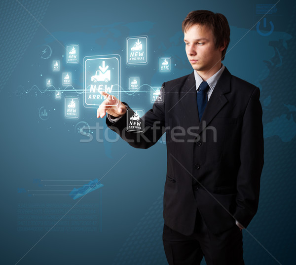 Affaires promotion expédition type modernes [[stock_photo]] © ra2studio