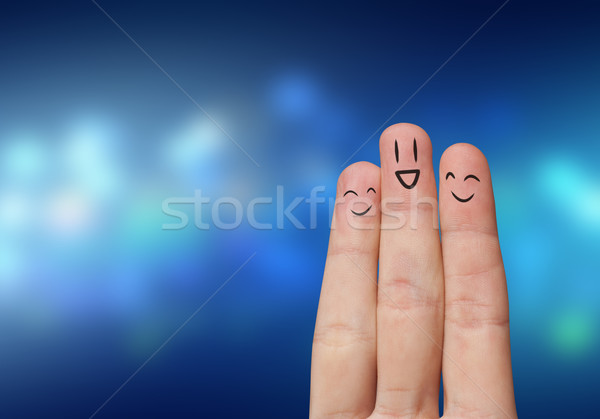 Finger hug Stock photo © ra2studio