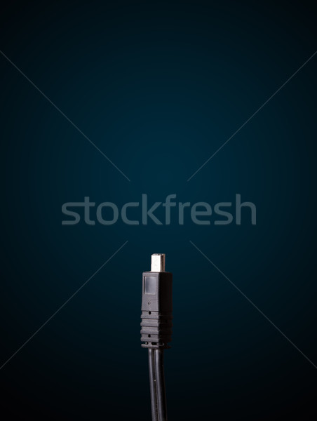 Electric cable with copy space Stock photo © ra2studio