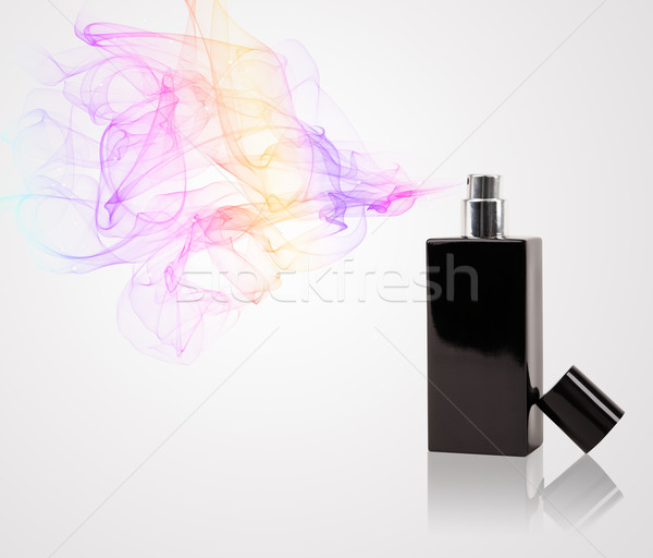 Parfüm Flasche Duft farbenreich Glas Stock foto © ra2studio