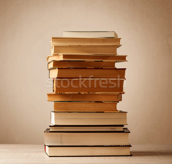 Libros vintage edad escuela fondo Foto stock © ra2studio