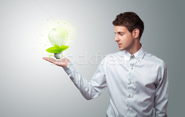 [[stock_photo]]: Affaires · eco · signe · jeunes