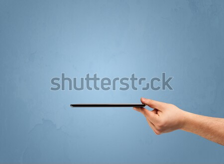 Pistool vrouw hand bullet uit Stockfoto © ra2studio