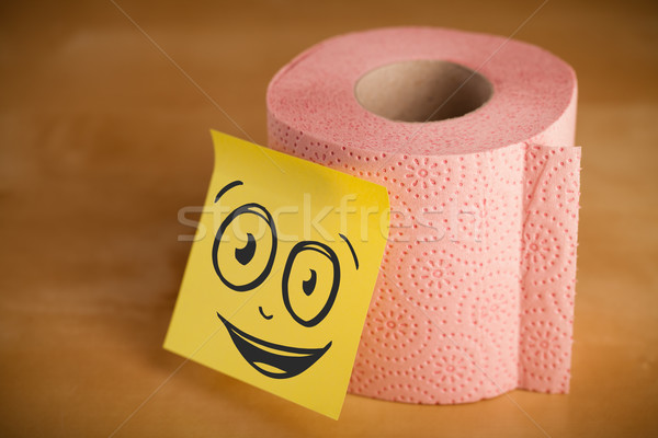 сведению туалетная бумага бумаги лице Сток-фото © ra2studio