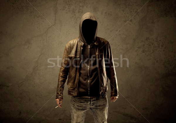 Foto stock: Oscuro · suspicaz · maduro · masculina · urbanas