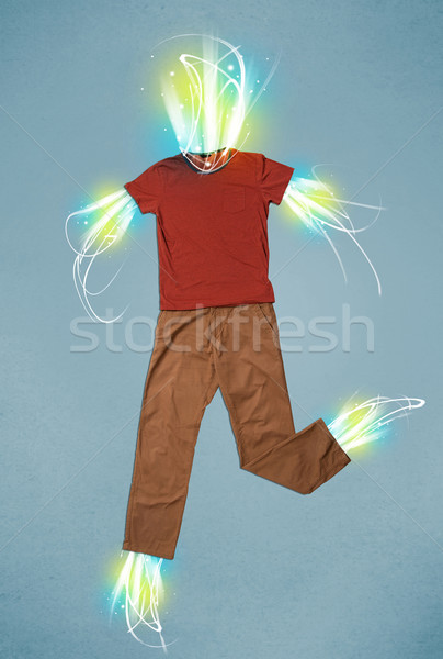 Energie balk toevallig kleding licht business Stockfoto © ra2studio