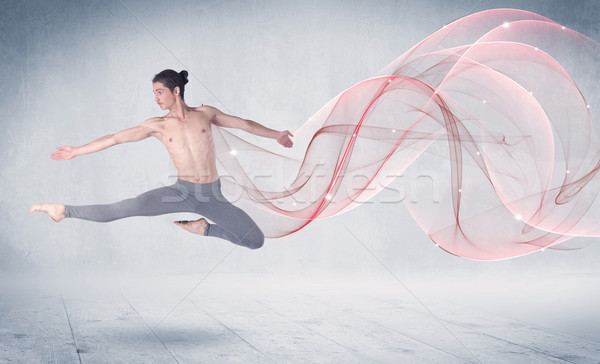 Tánc balett előadás művész absztrakt örvény Stock fotó © ra2studio