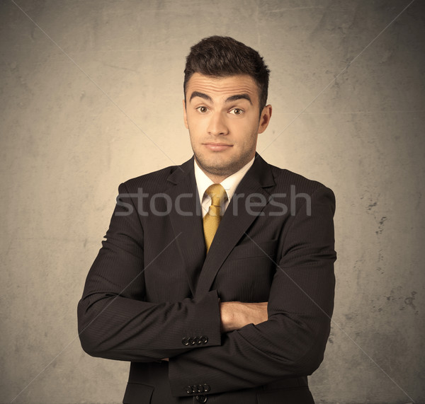 Sales worker making face expressions Stock photo © ra2studio