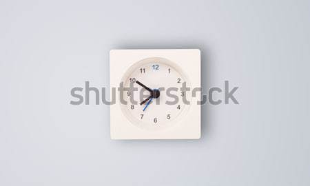 Modern clock with hours and minutes Stock photo © ra2studio