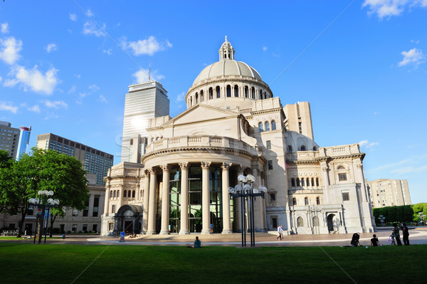 Boston primeiro igreja cristo cientista cristão Foto stock © rabbit75_sto