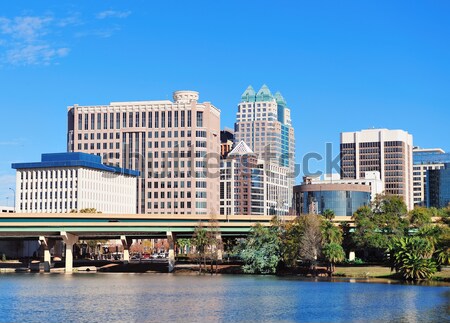 Бостон Небоскребы центра городского архитектура лодка Сток-фото © rabbit75_sto