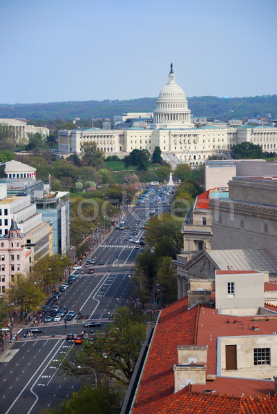 Pensilvânia Washington DC colina edifício rua Foto stock © rabbit75_sto