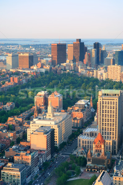 ストックフォト: 都市 · 市 · ボストン · タウン · 歴史的