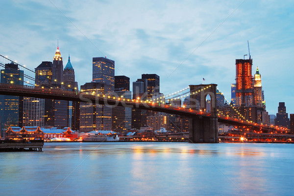 New York City skyline Stock photo © rabbit75_sto
