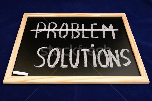 problem and solutions Stock photo © rabel