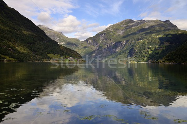 Stock photo: geiranger fjord