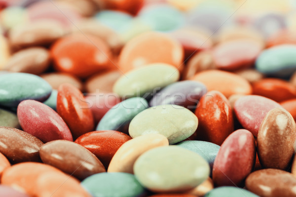 Słodkie kolorowy candy żywności dziecko pomarańczowy Zdjęcia stock © radub85