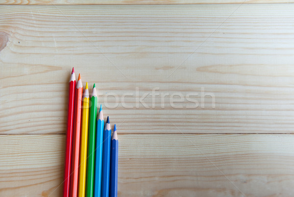 colored pencils Stock photo © raduga21