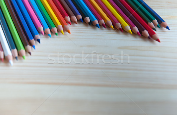 colored pencils Stock photo © raduga21