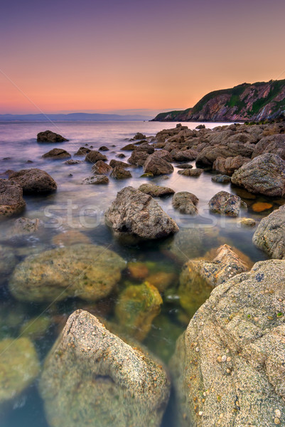 Rocky Coastline in Ireland Stock photo © rafalstachura