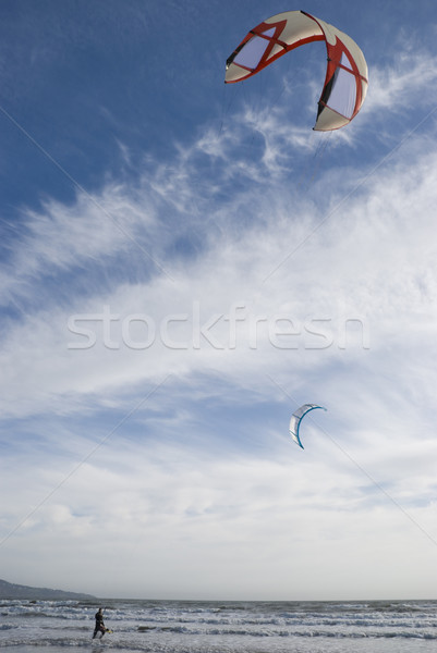 Kitesurfing Stock photo © rafalstachura