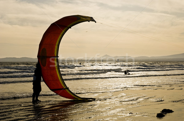 Kitesurfing Stock photo © rafalstachura