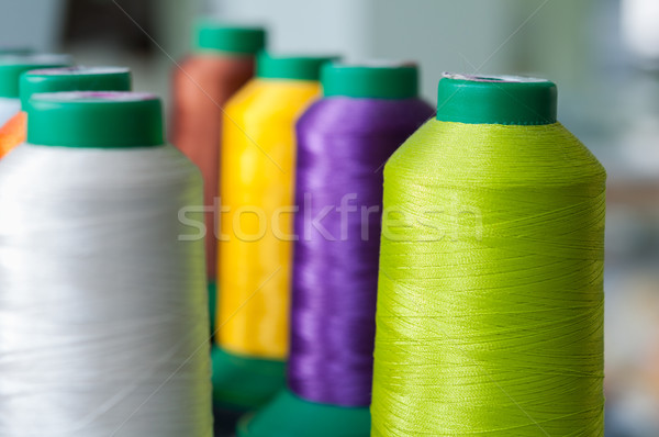 Colourful Sewing Threads Stock photo © rafalstachura