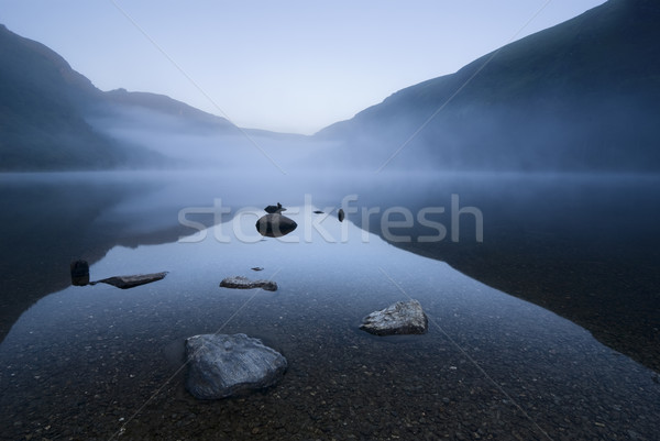Stok fotoğraf: Tan · dağ · göl · manzaralı · park · İrlanda