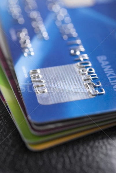 Stack of Credit Cards Stock photo © rafalstachura