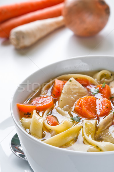 [[stock_photo]]: Bol · légumes · dîner · manger