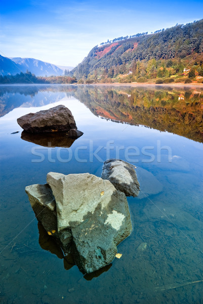 Upper Lake in Glendalough Stock photo © rafalstachura